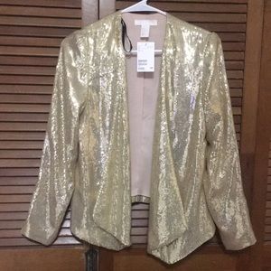 Gold sequin jacket
